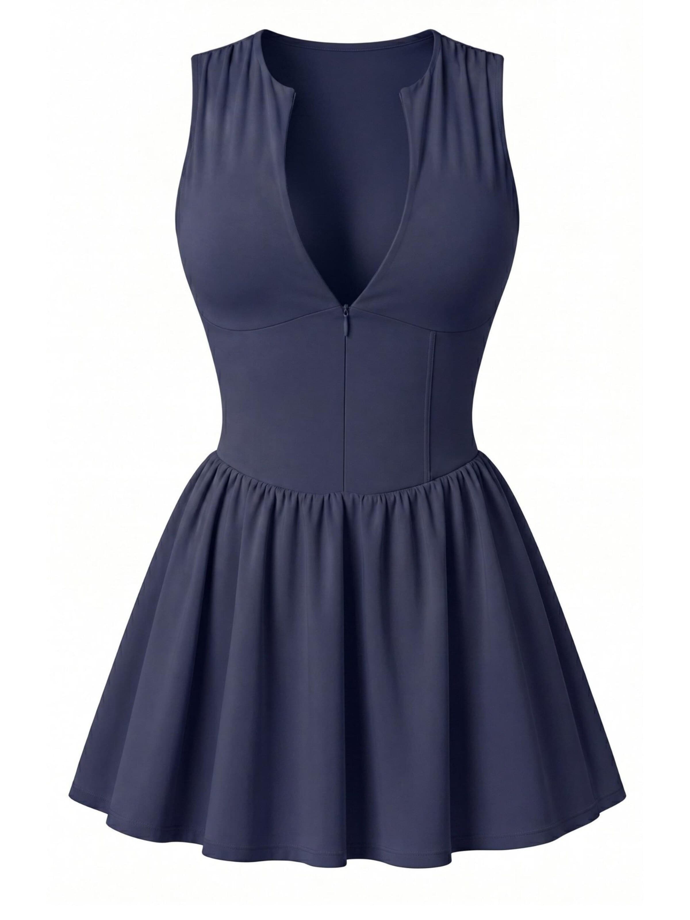 FemmeTone Sports Dress 'Nayeli' in Blue: front