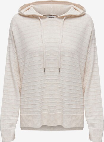 Pull-over 'Cata' ONLY en beige : devant