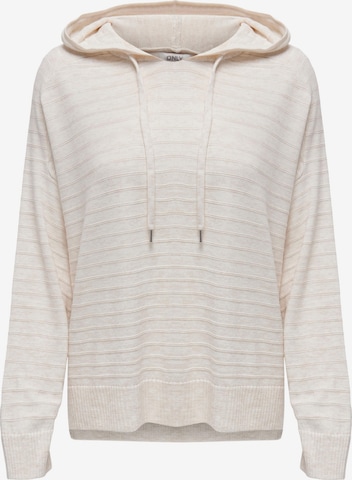 Pull-over 'Cata' ONLY en beige : devant