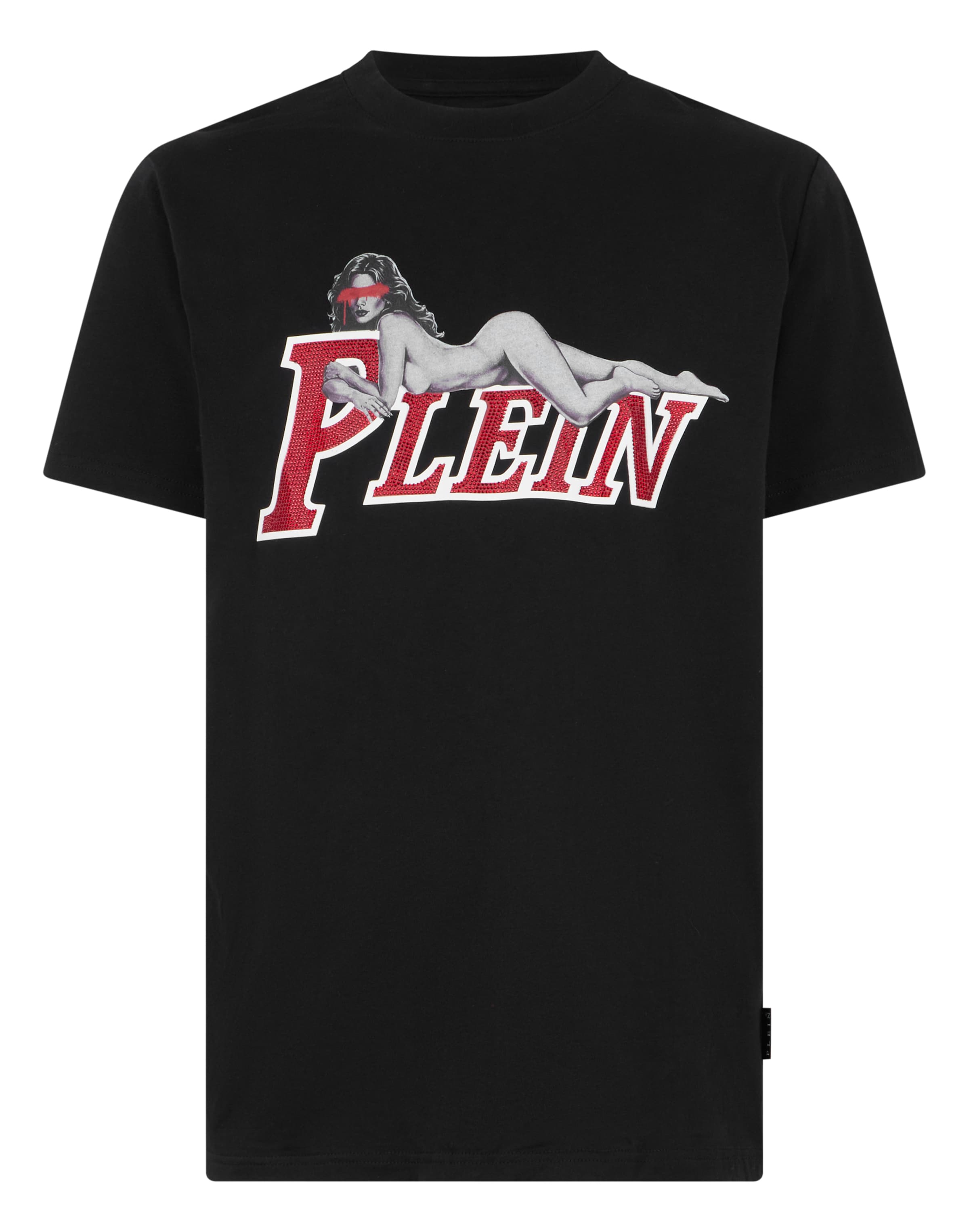 Maglietta di Philipp Plein in nero: frontale