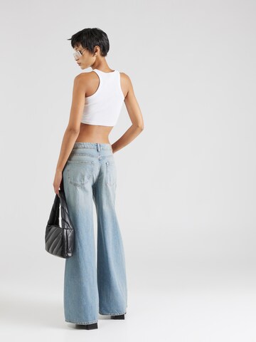 Gina Tricot Wide Leg Farkut värissä sininen