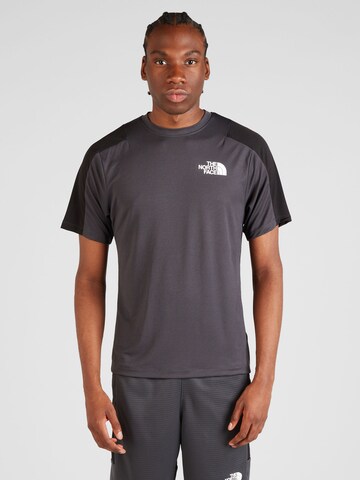 THE NORTH FACE - Camisa funcionais em cinzento: frente