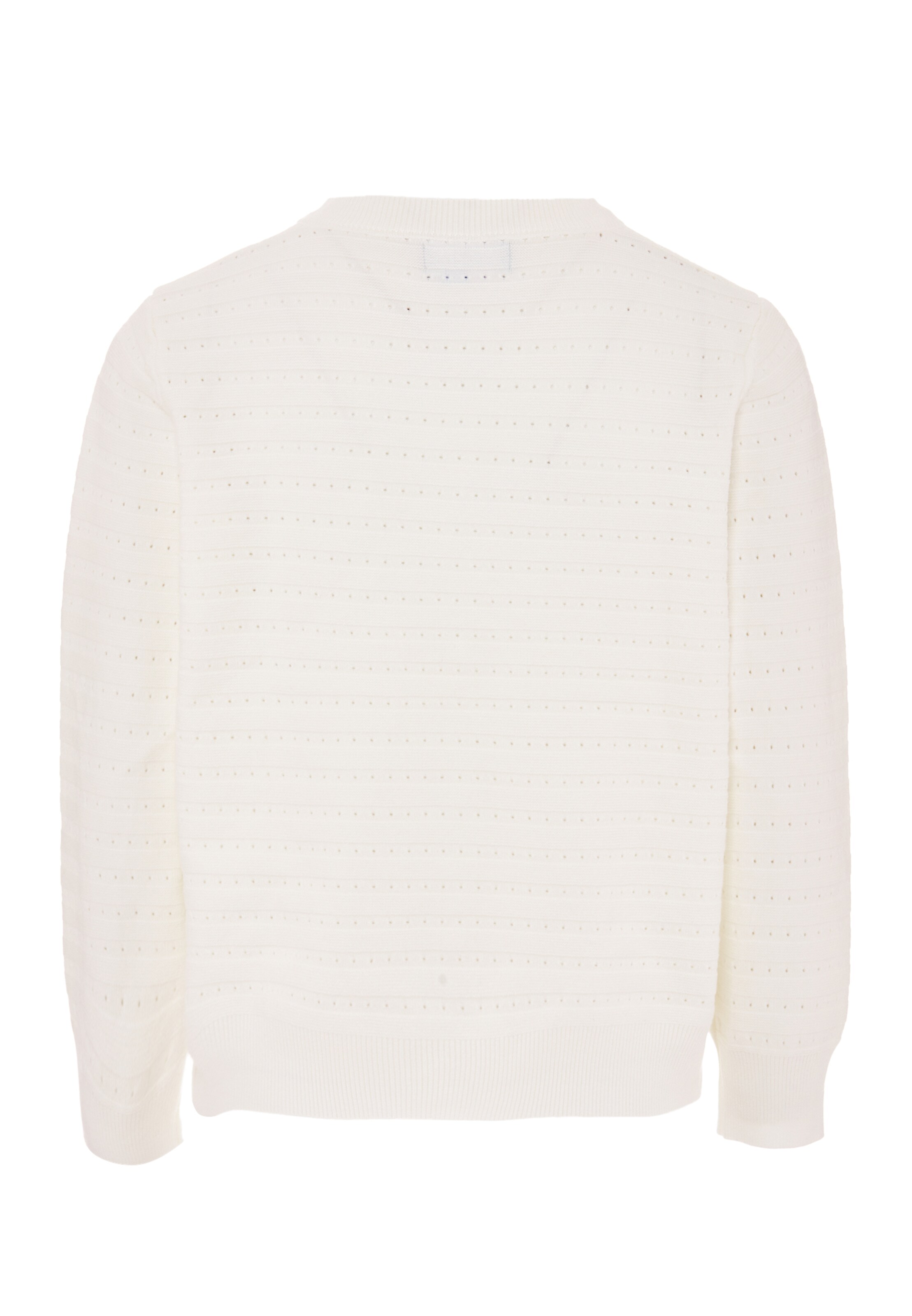 SANIKA Strickjacke in Weiß