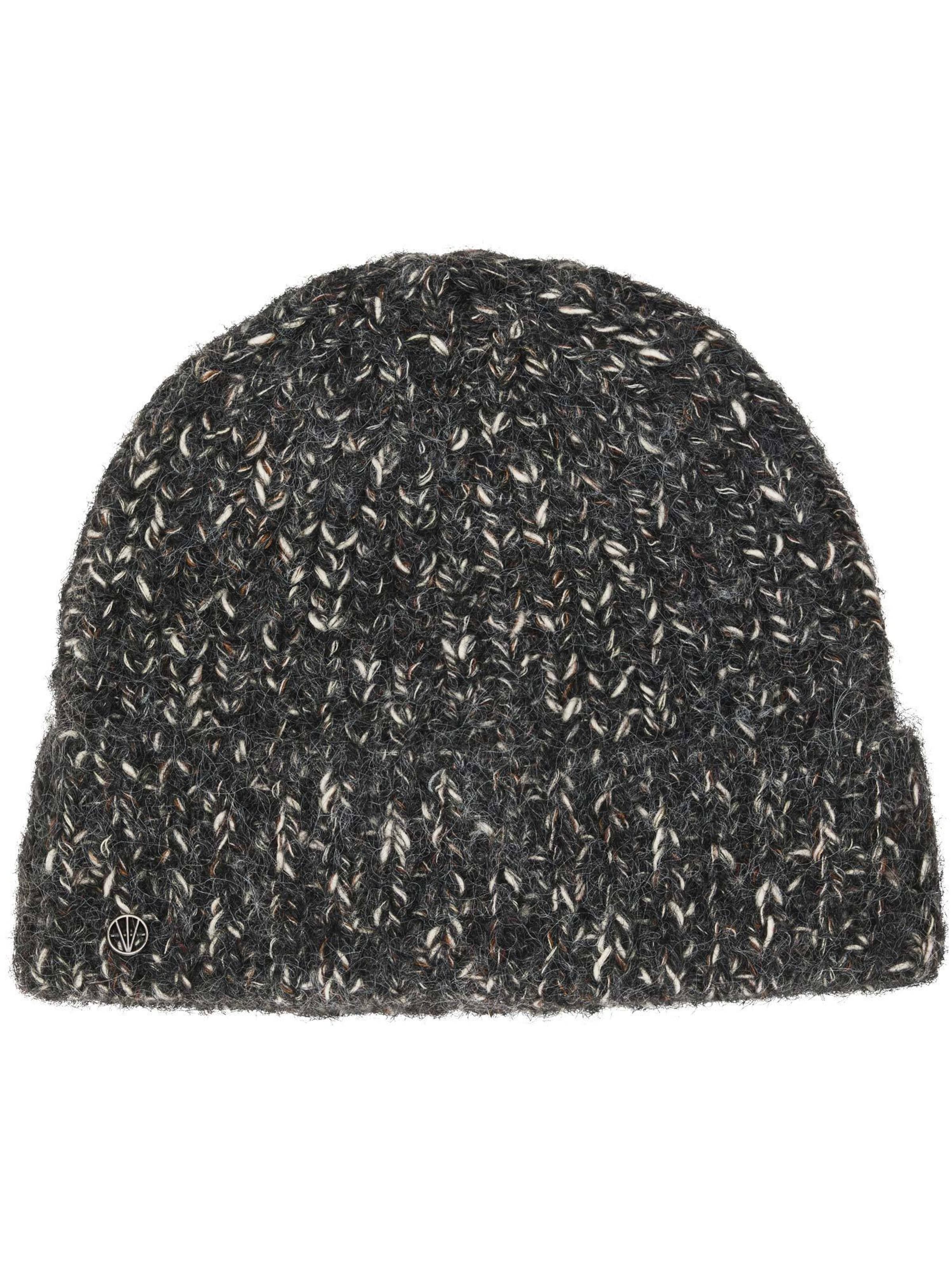 LOEVENICH Beanie in Grey: front