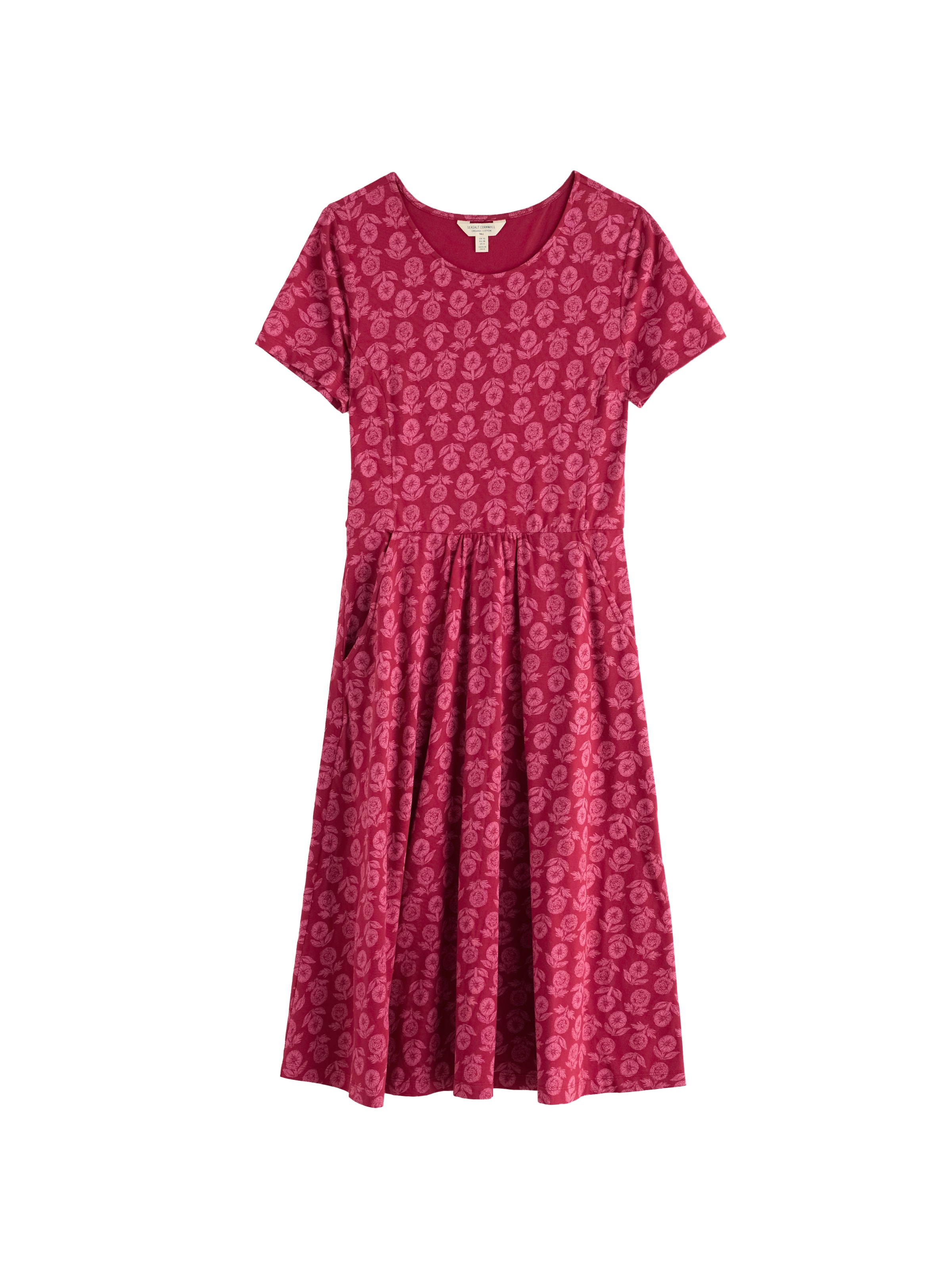Seasalt Cornwall Jurk 'April' in Rood: voorkant