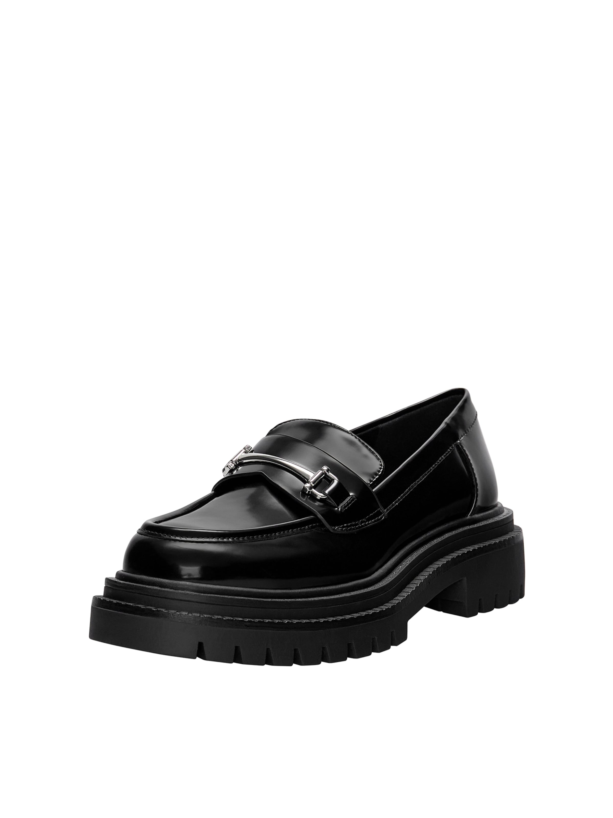Pull&Bear Slipper i sort: forside