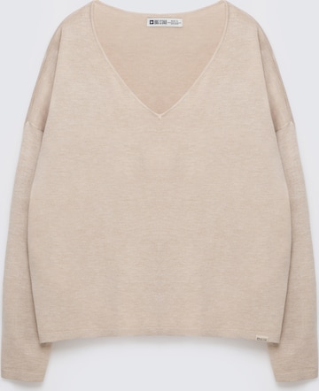 BIG STAR Pullover 'FAUSTI' in Beige: Vorderseite