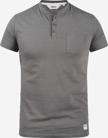!Solid Shirt 'Alfi' in Grey: front