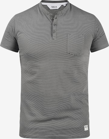 !Solid Shirt 'Alfi' in Grey: front