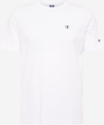 T-Shirt Champion Authentic Athletic Apparel en blanc : devant