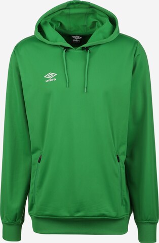 UMBRO Sportsweatshirt in Groen: voorkant