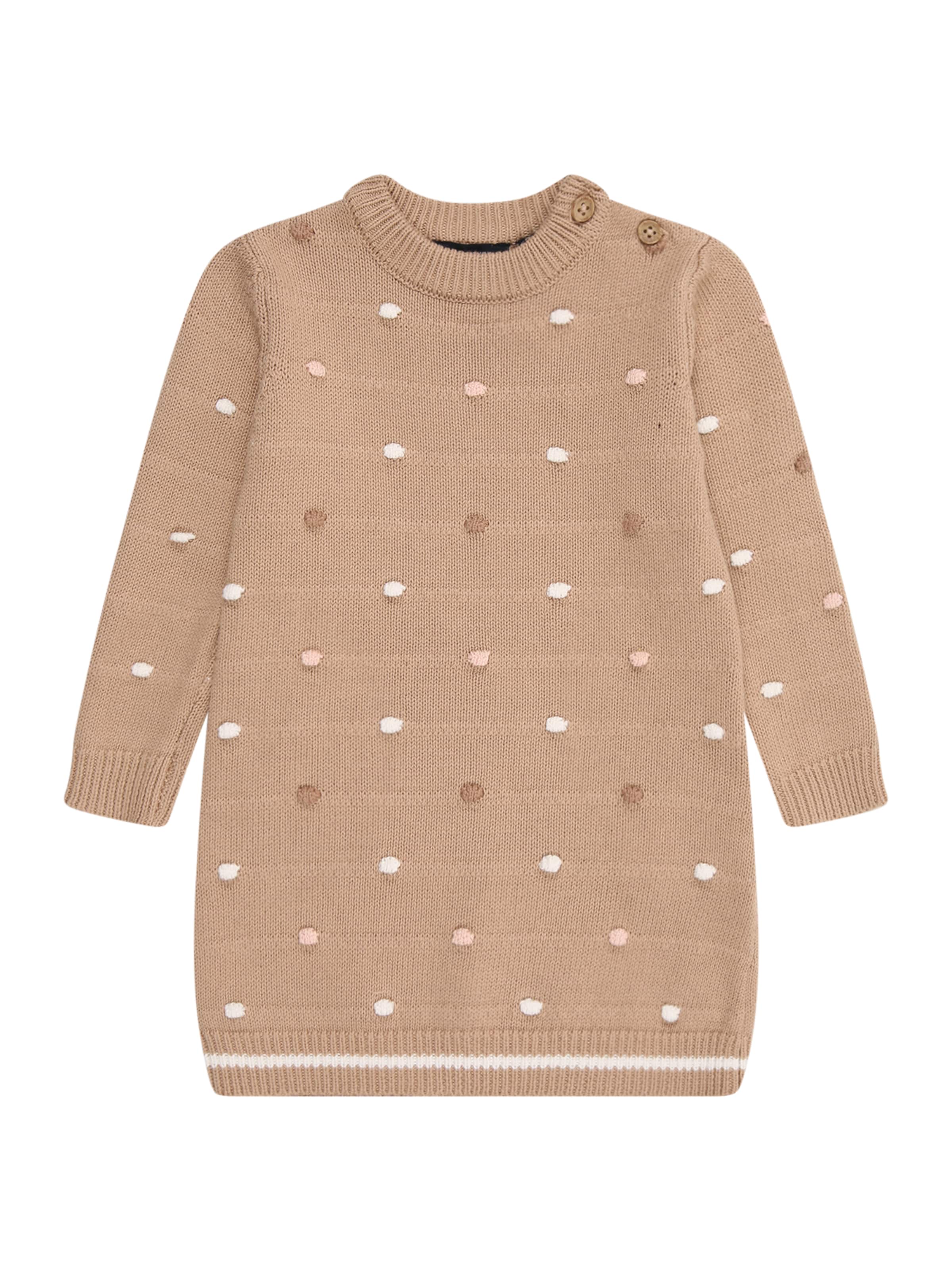 BLUE SEVEN - Vestido en beige: frente