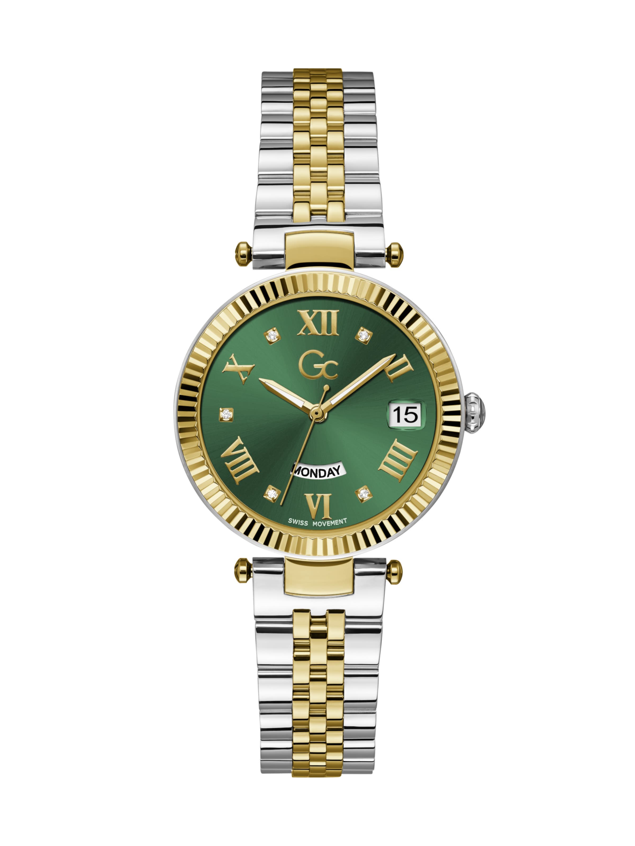 Gc Analog watch 'Flair' in Silver: front