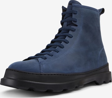 CAMPER Lace-up boots 'Brutus' in Blue: front