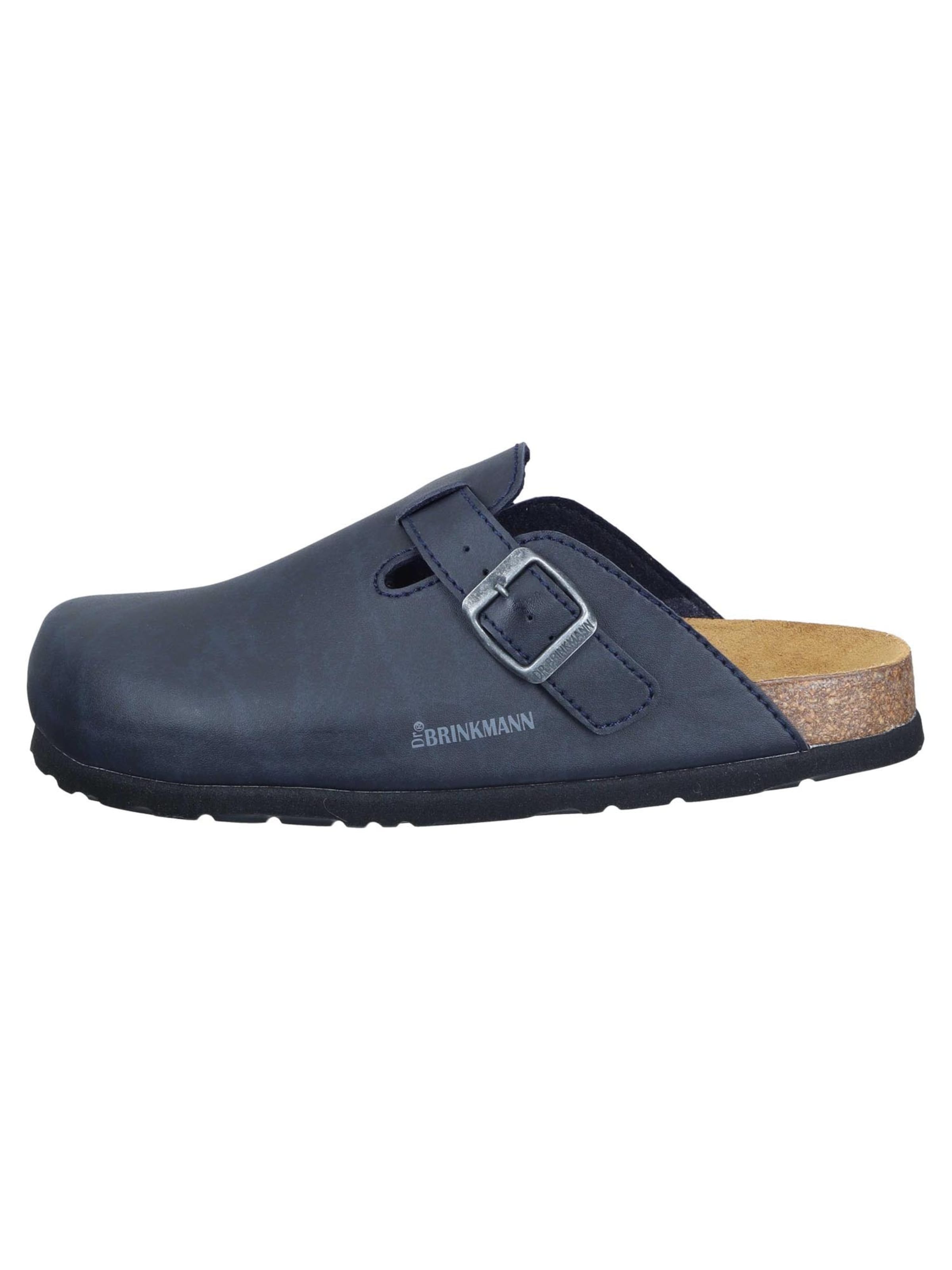 DR. BRINKMANN Clogs 'Nerpio'‌‌‌‌‌‌‌ in Blau: Vorderseite