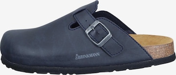 DR. BRINKMANN Clogs 'Nerpio' in Blau: Vorderseite