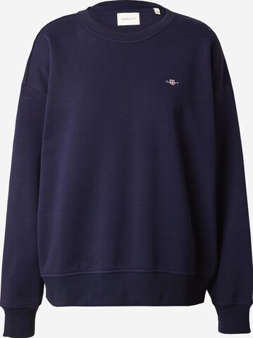 GANT Sweatshirt in Blauw: voorkant