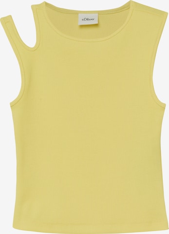 s.Oliver Shirt in Yellow: front