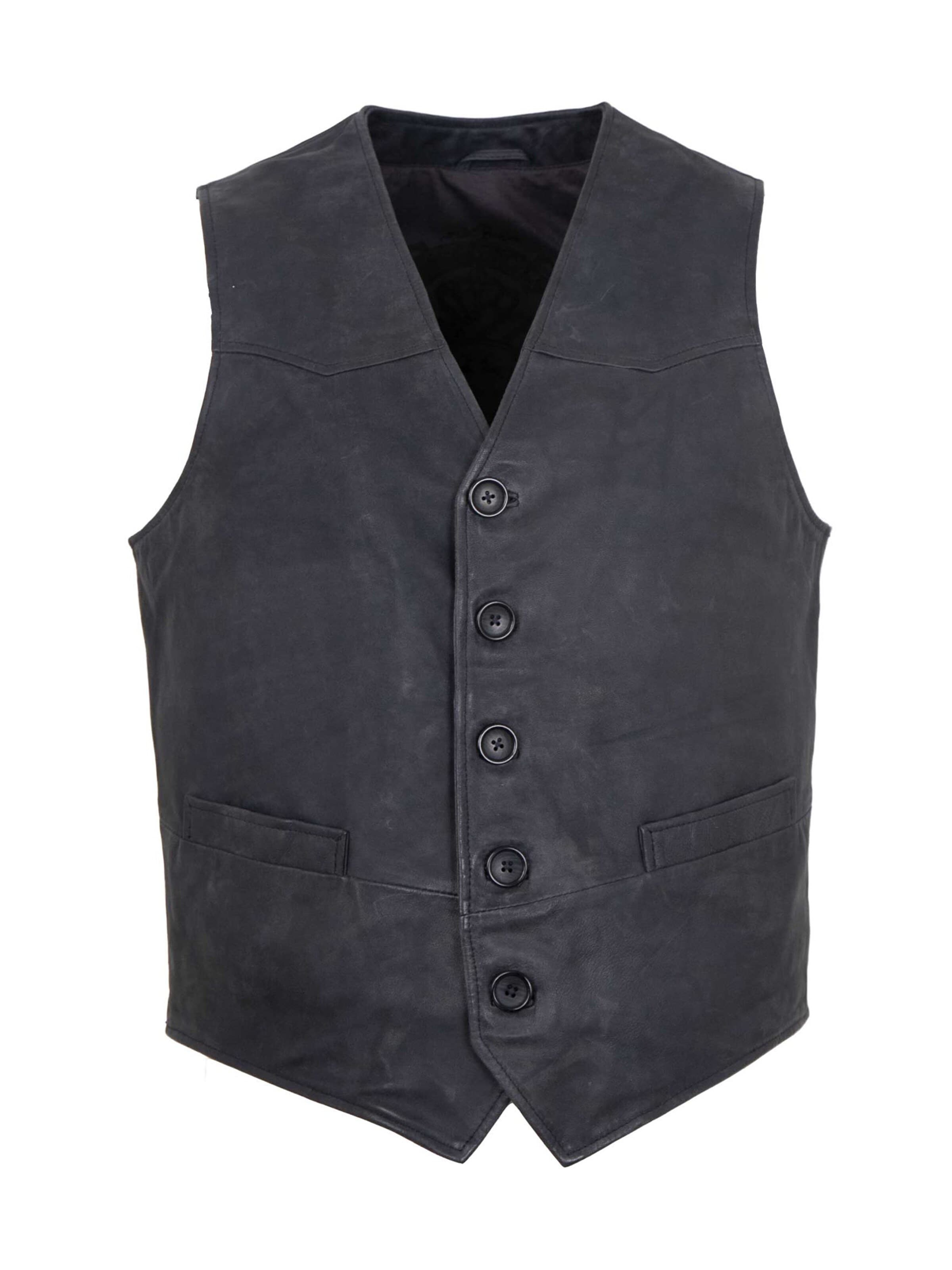 MADDOX Bodywarmer 'Emilio' in Blauw: voorkant