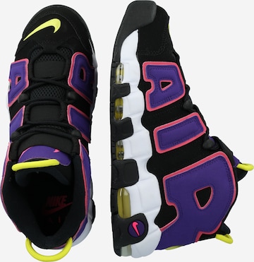 Nike Sportswear Korkeavartiset tennarit 'AIR MORE UPTEMPO '96' värissä musta