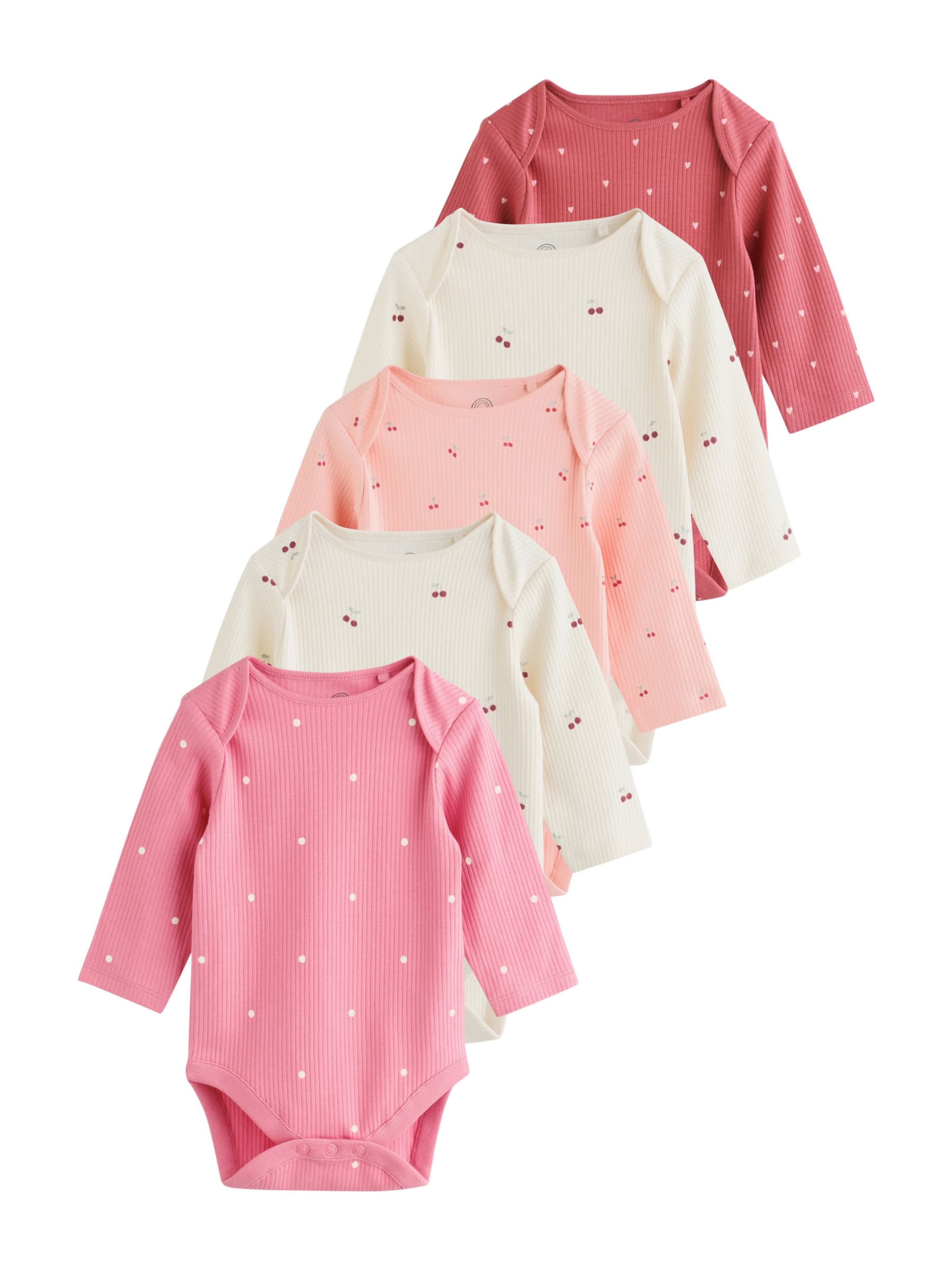 Next Rompertje/body in Roze: voorkant