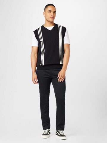 ADIDAS ORIGINALS Sweater Vest 'Hack ' in Black