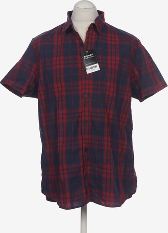 Kiabi Button Up Shirt in XL in Blue: front