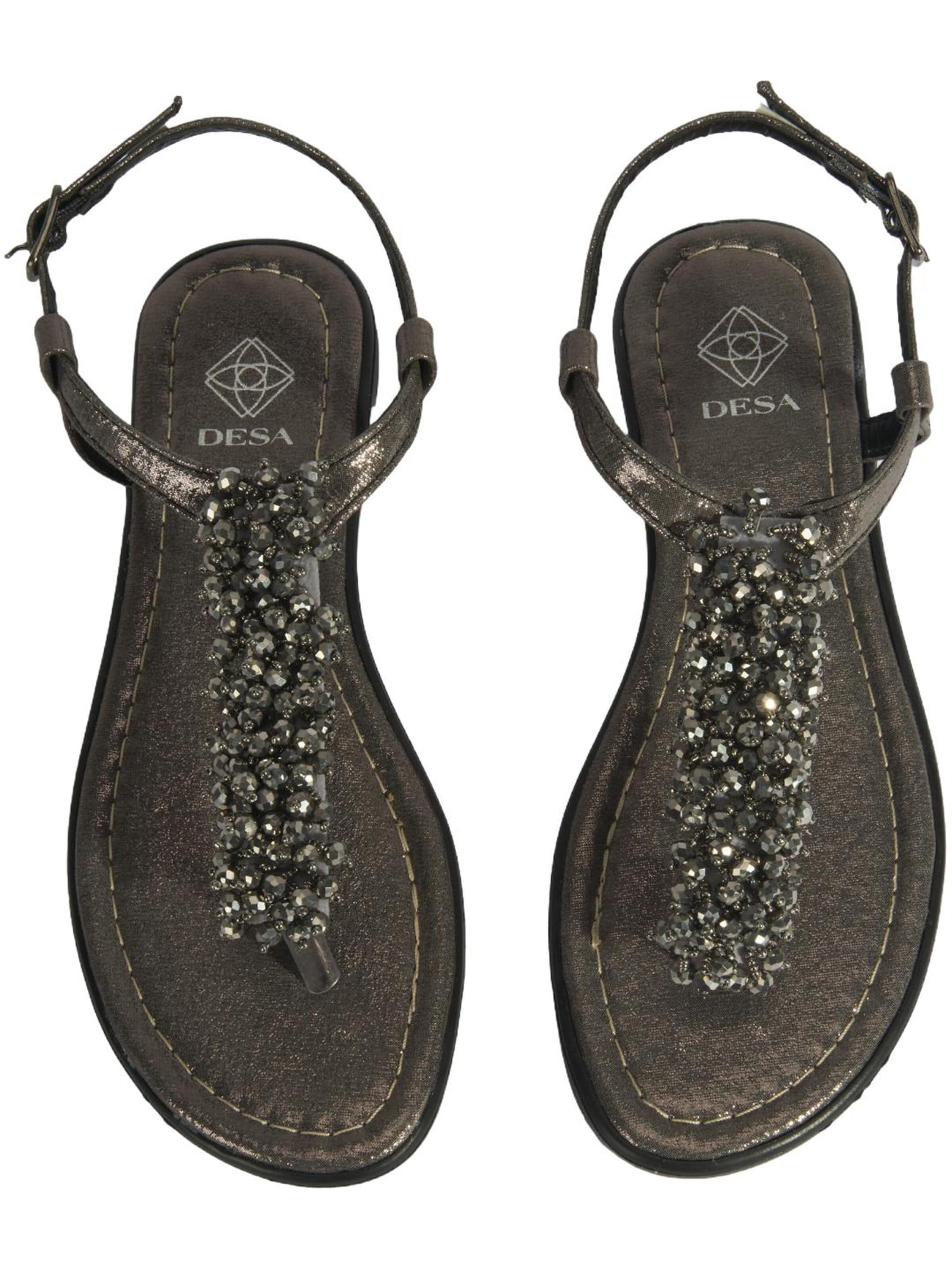 Desa - Sandalias de dedo 'Sandalen' en marrón