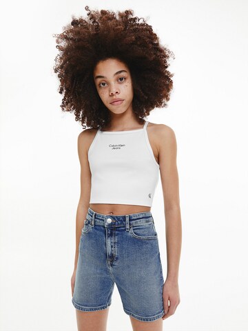 Calvin Klein Jeans Топ в бяло