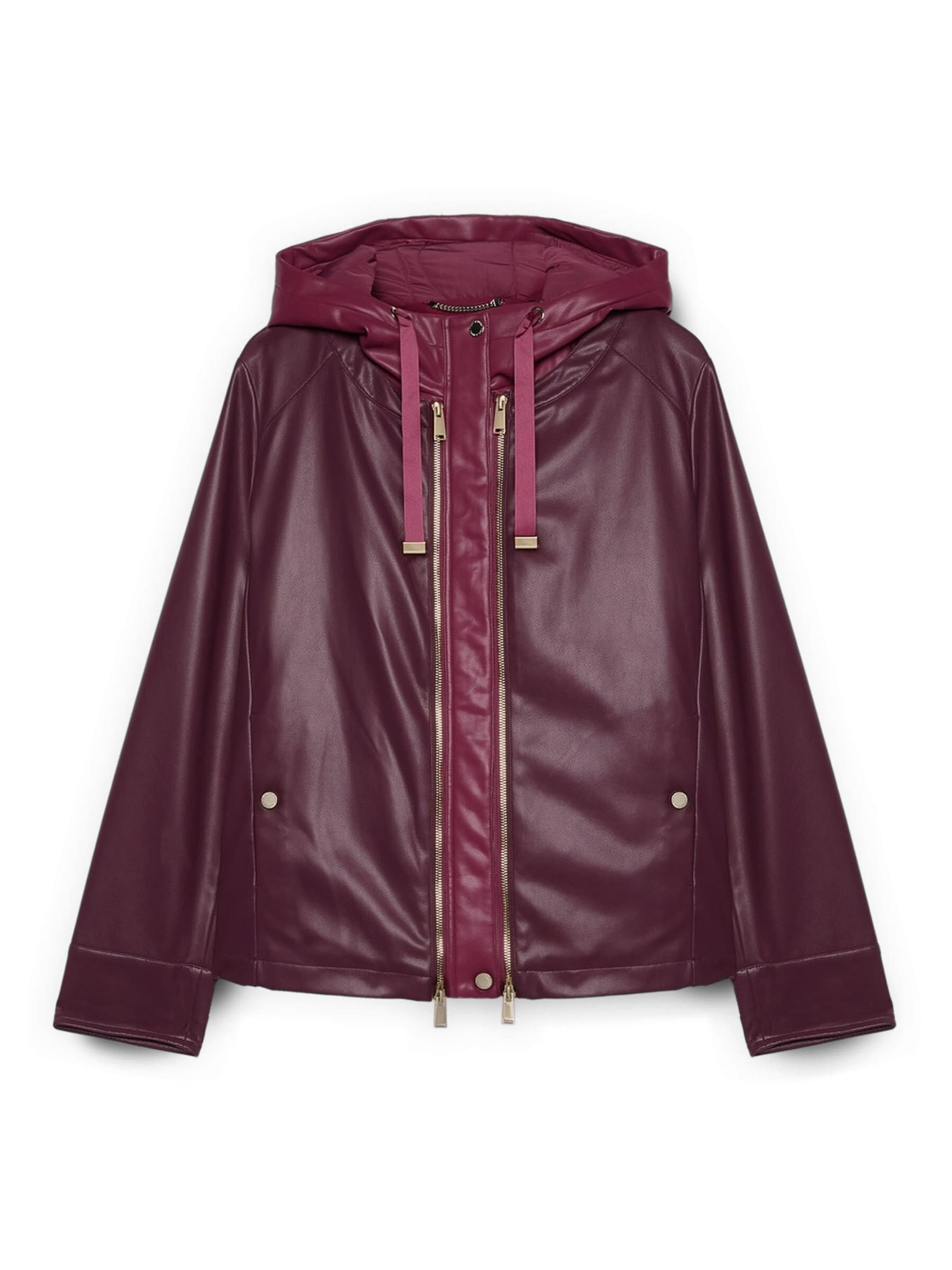 Veste mi-saison Fiorella Rubino en rouge : devant