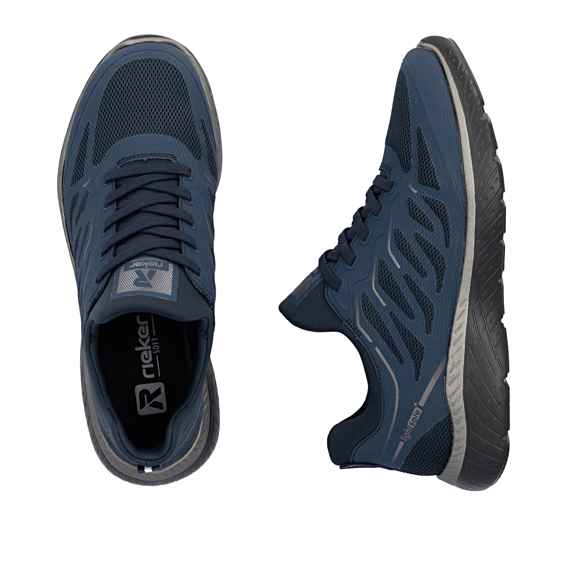 Chaussure basse Rieker en bleu