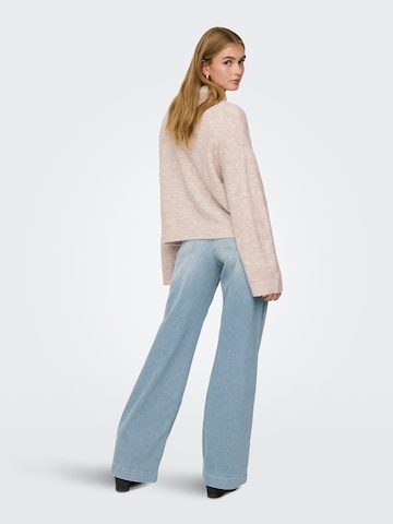 ONLY Pullover 'ONLSIMONI' in Grau