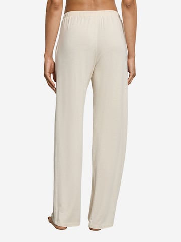 Hanro Pajama pants 'Natural Elegance' in Beige