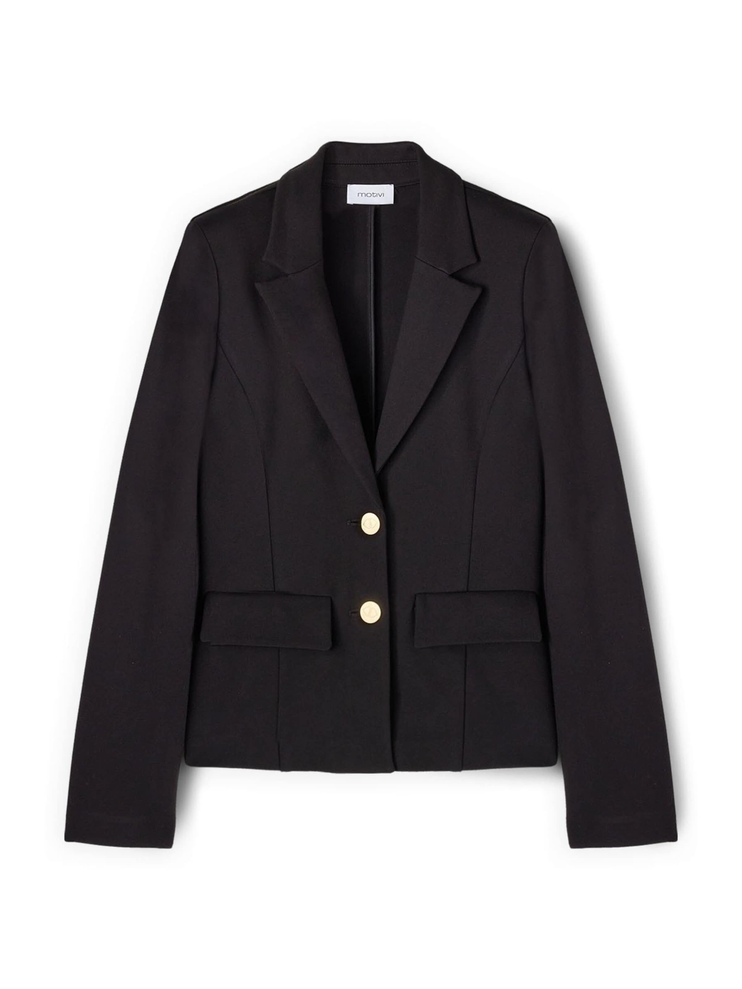 MOTIVI - Blazer en negro: frente