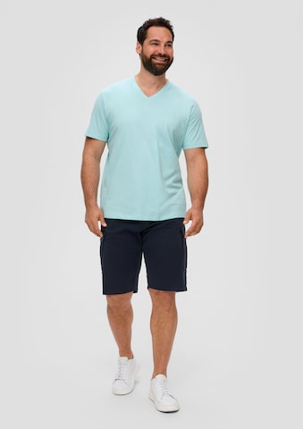 s.Oliver Men Big Sizes T-Shirt in Blau