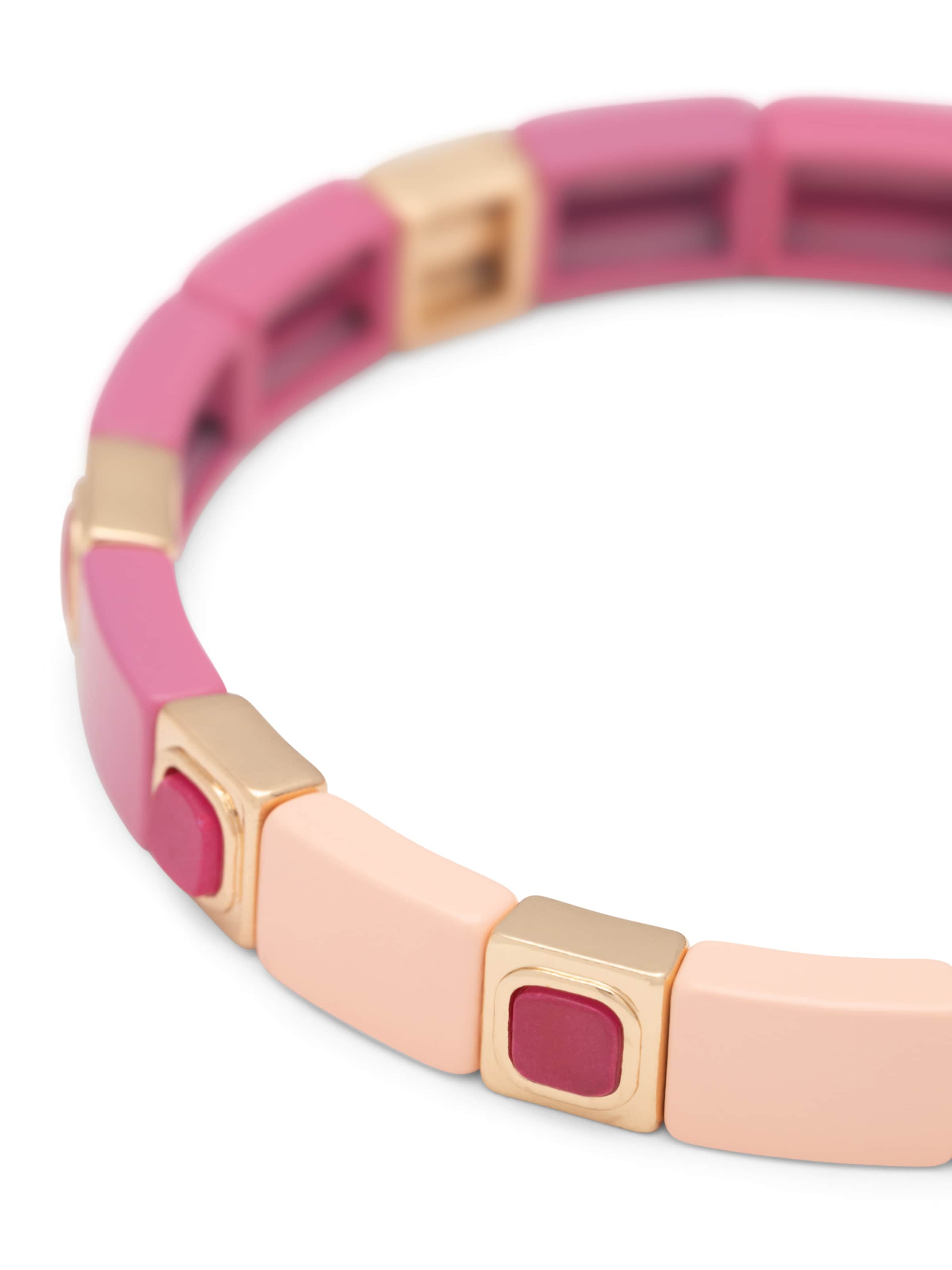 Bracelet 'Enamel Tiles Stone Line' A&C Oslo – Nordic Design Jewellery en mélange de couleurs
