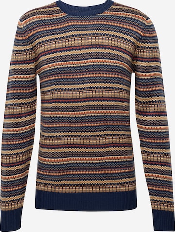 BLEND - Pullover em azul: frente