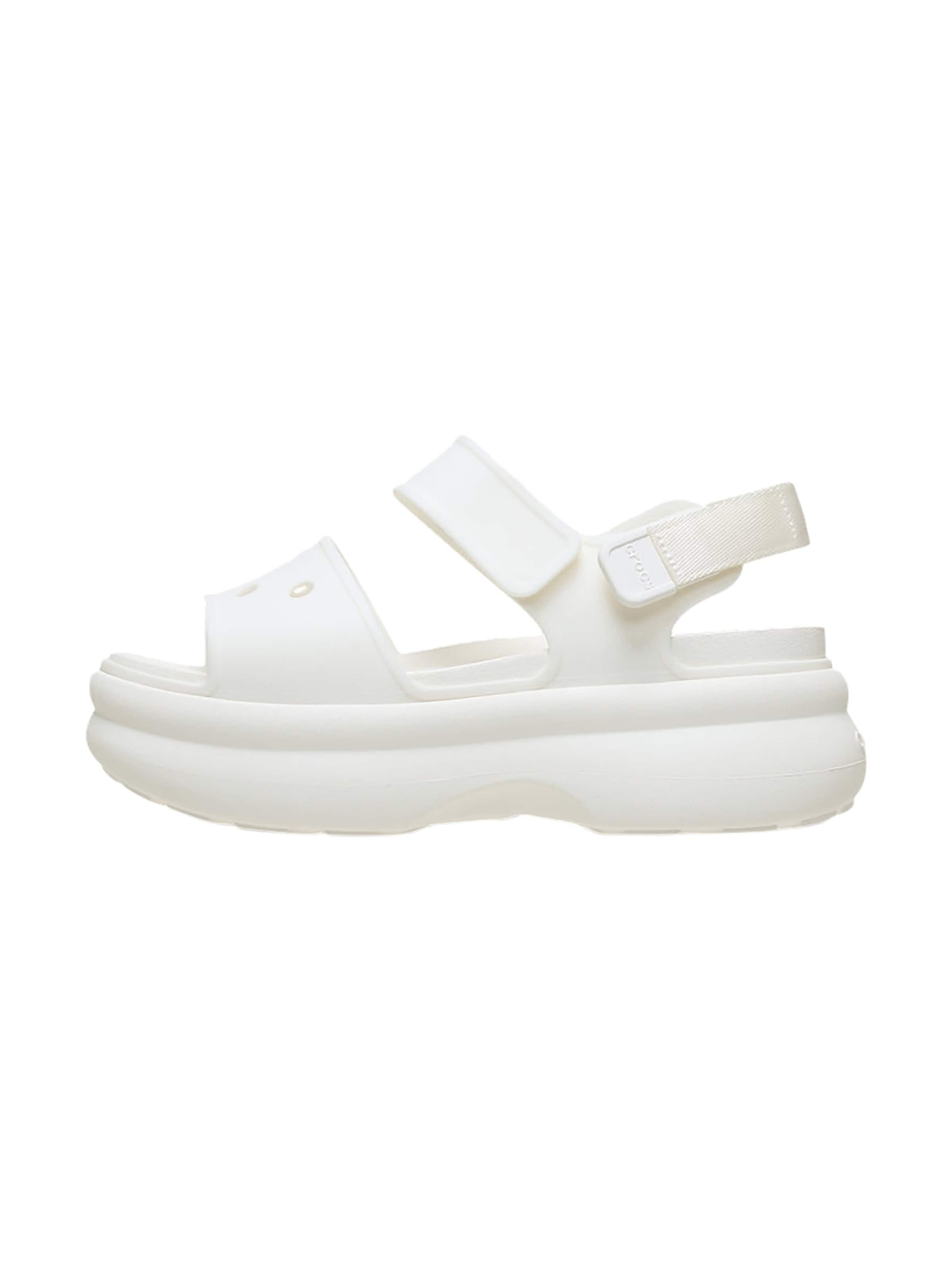 Crocs Sandaal 'Sandalen mit Klettverschluss „Soho y Strap“' in Wit: voorkant
