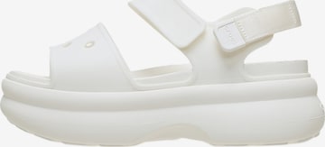 Crocs Sandaal 'Sandalen mit Klettverschluss „Soho y Strap“' in Wit: voorkant
