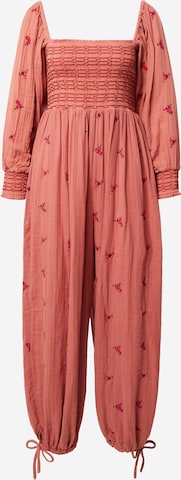 Free People Jumpsuit 'DAHLIA' i rød: forside