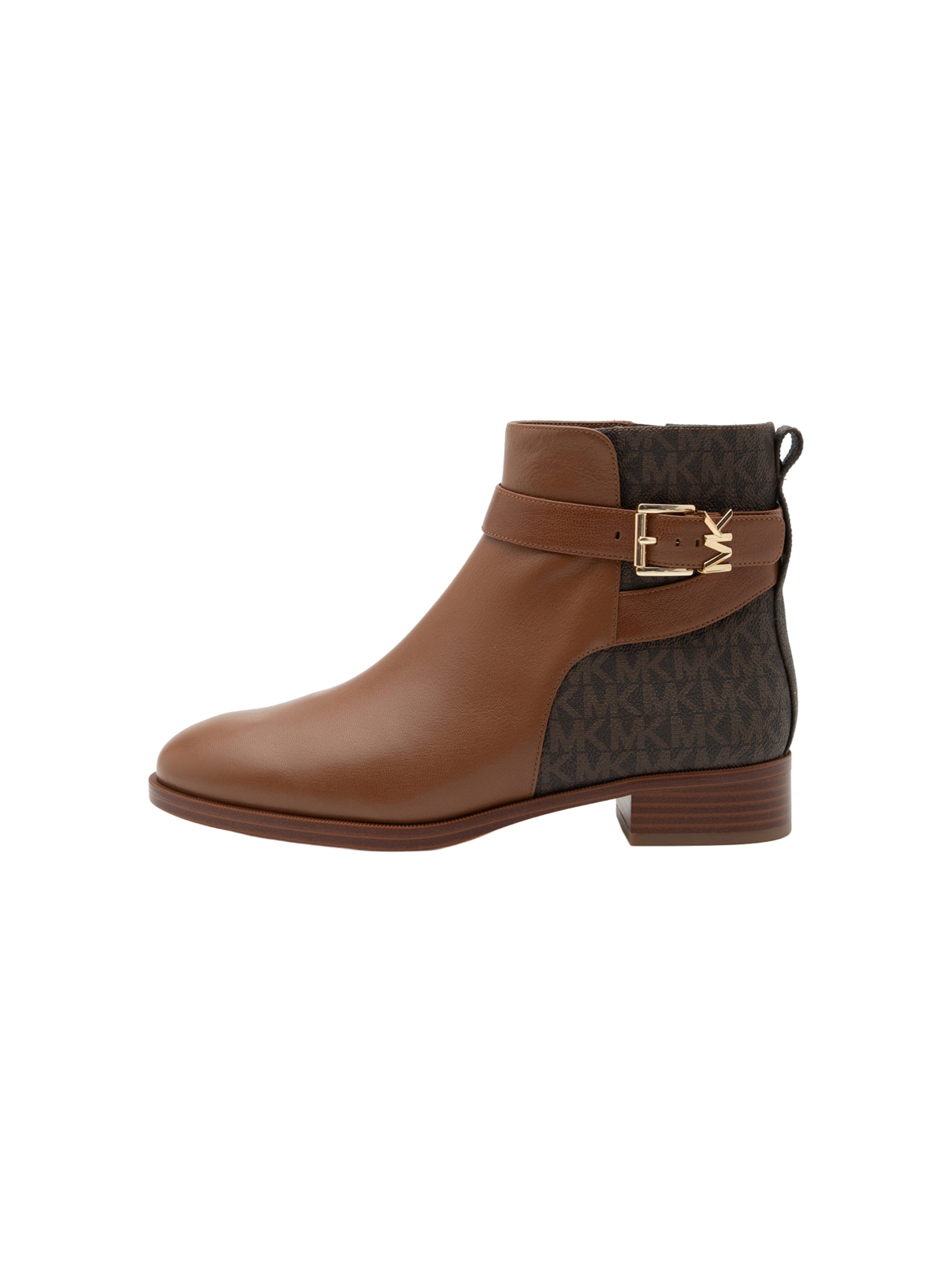 MICHAEL Michael Kors - Botines 'RACHEL' en marrón: frente