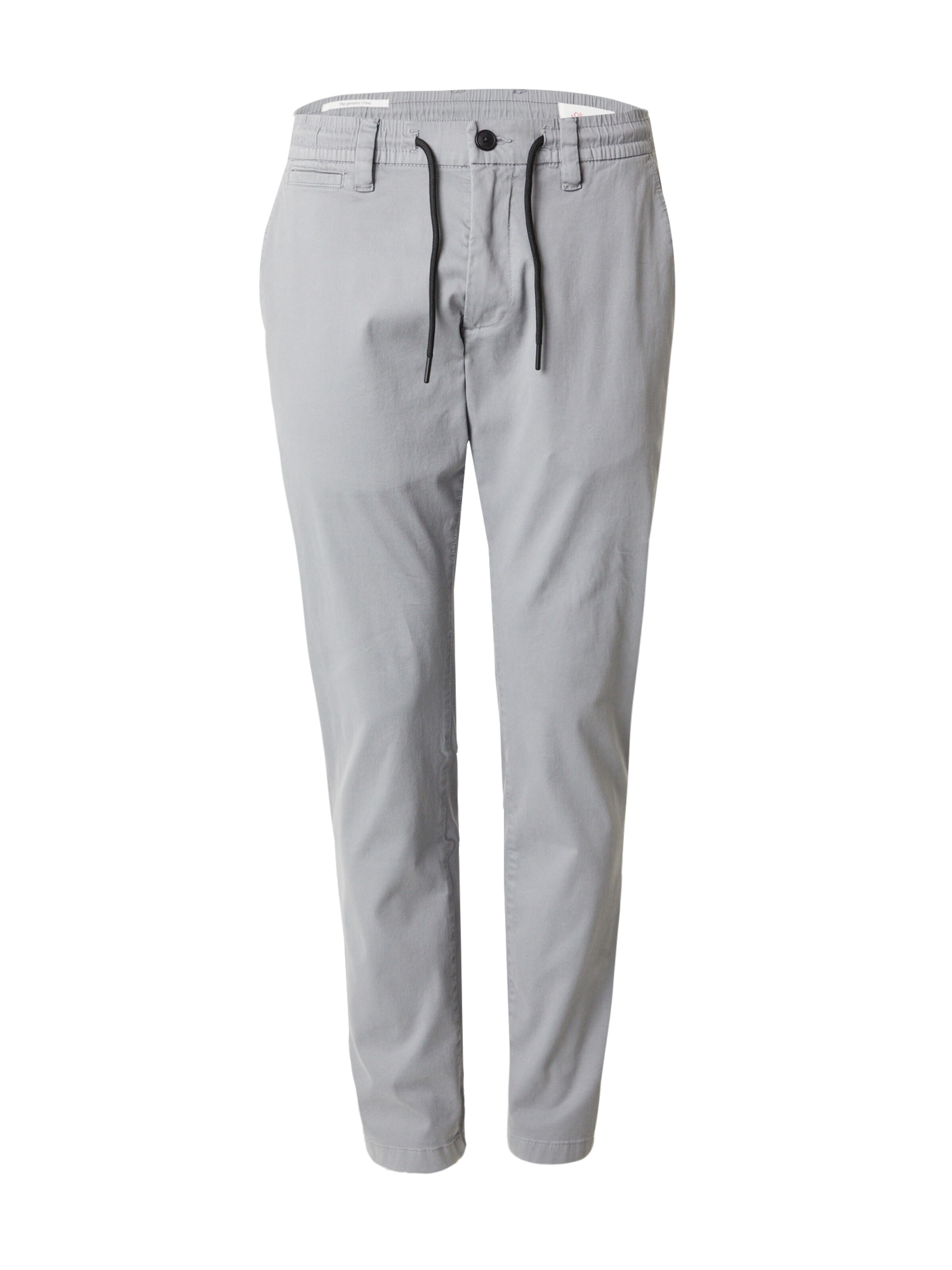 Effilé Pantalon s.Oliver en gris : devant