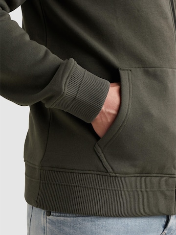 PME Legend Sweatshirt 'PME LEGEND - Sweat jacket with hood and zipper closure' in Groen