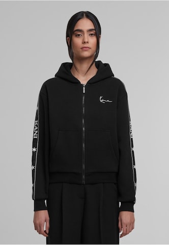 Karl Kani Sweatvest in Zwart: voorkant