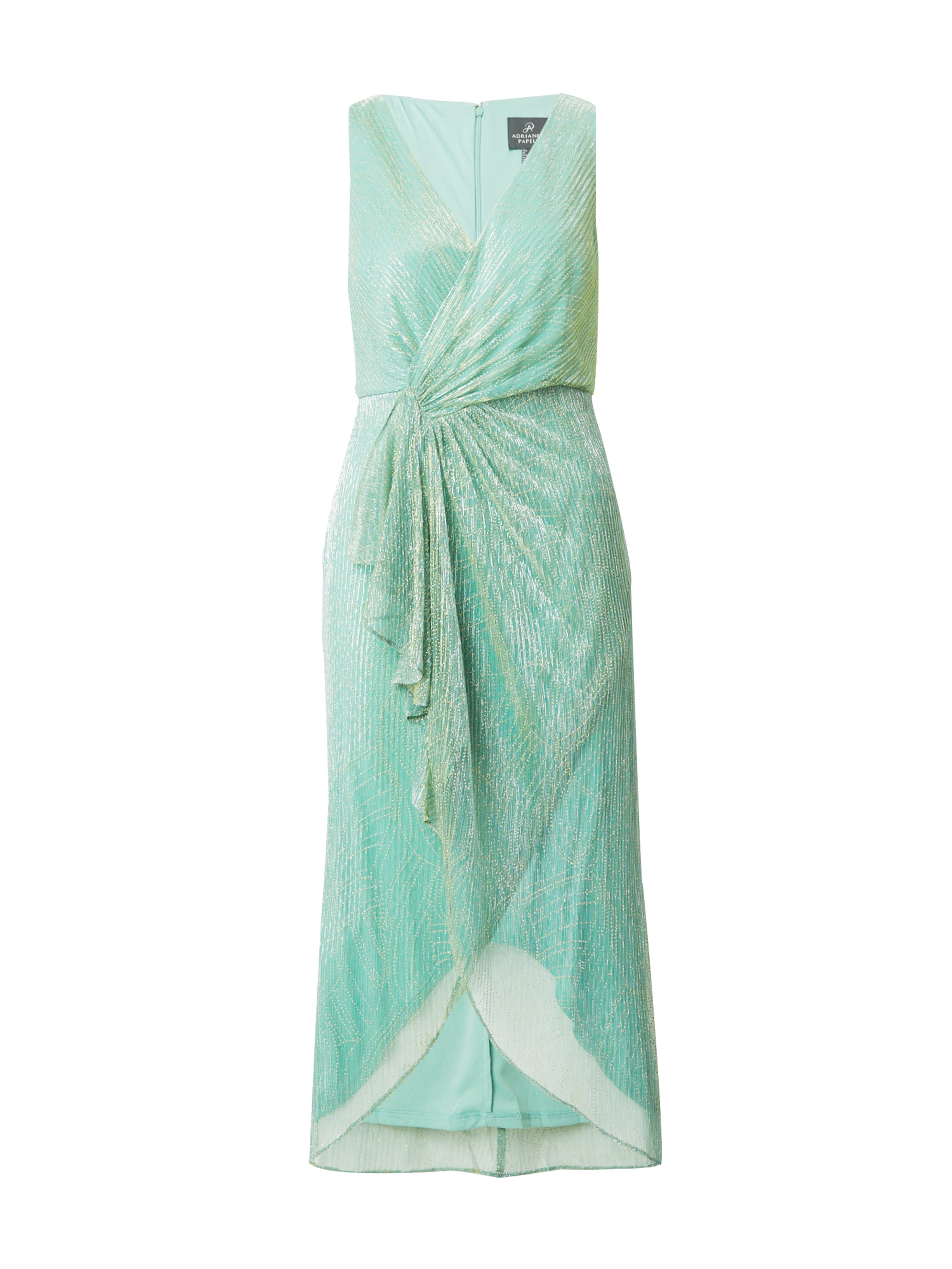 Adrianna Papell Dress in Green: front