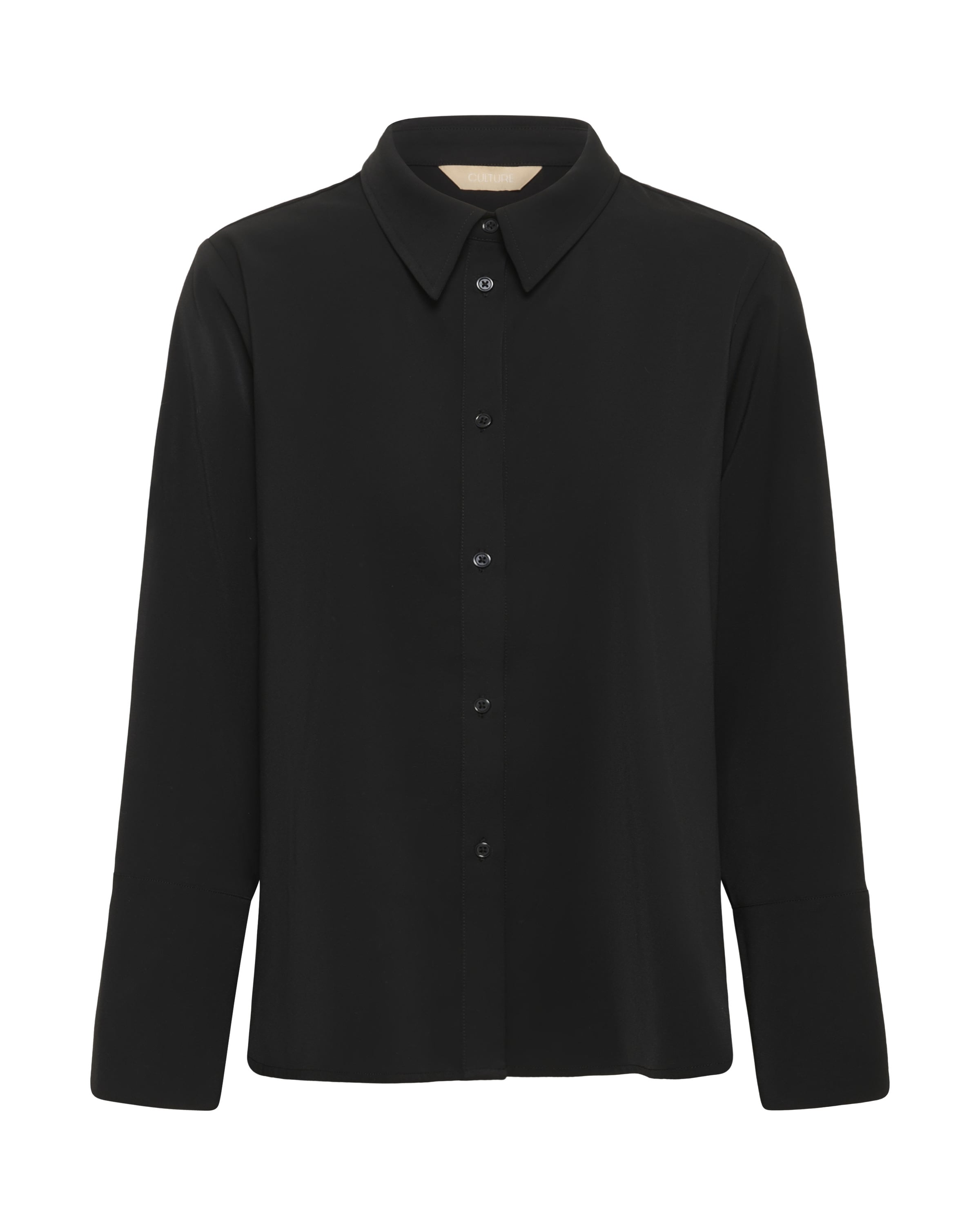 CULTURE Chemisier 'CUSlinky' en noir, Vue avec produit