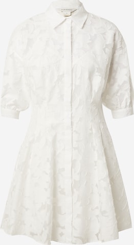 Club Monaco - Vestidos camiseiros em branco: frente