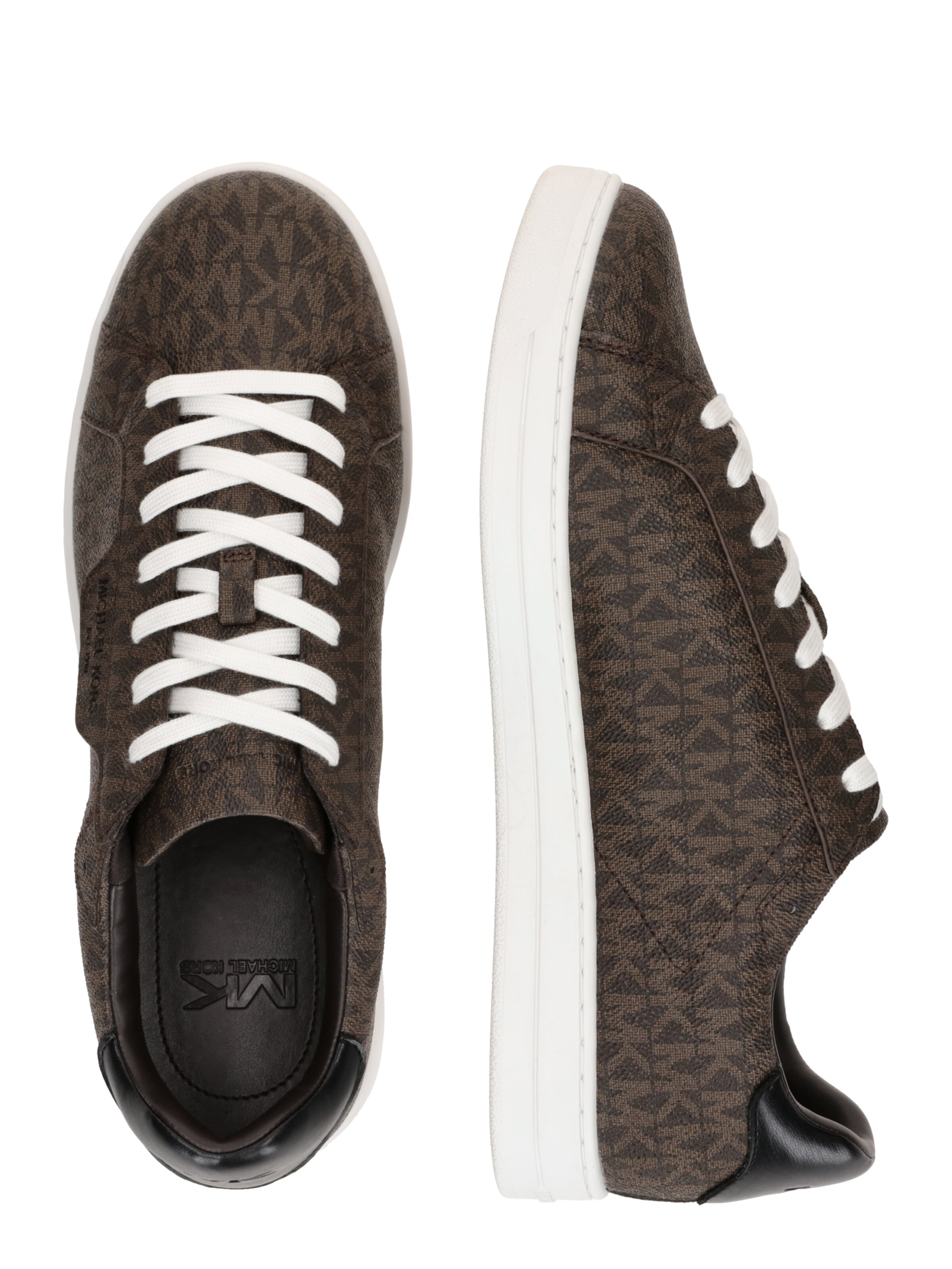 Michael Kors Низкие кроссовки 'KEATING' в Коричневый