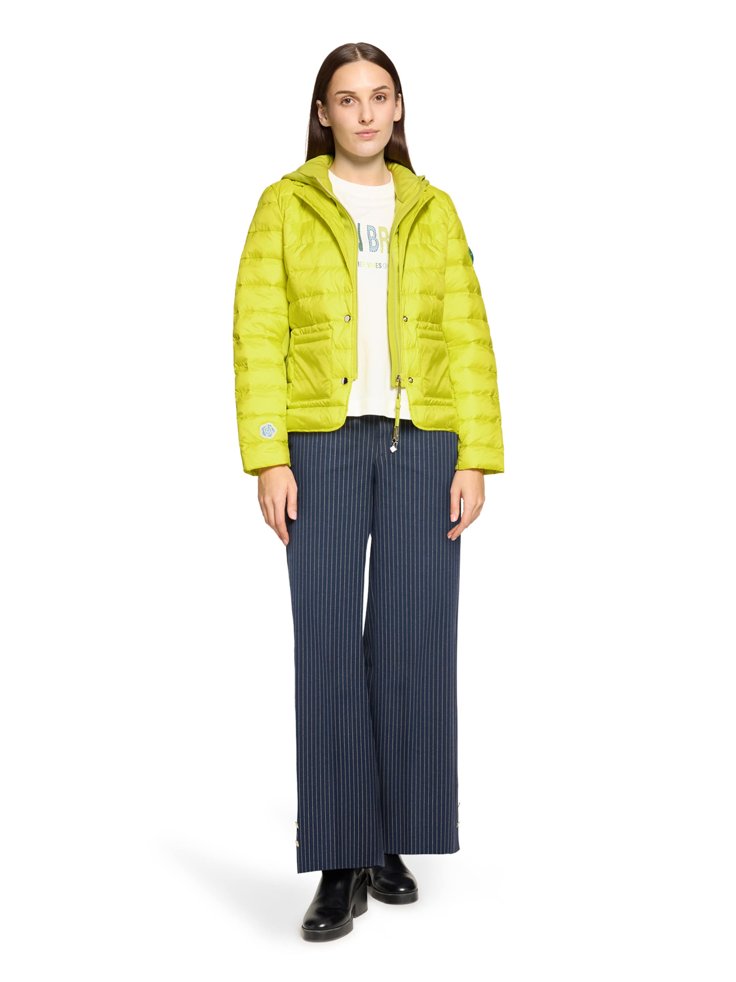 Cartoon Winter Jacket in Yellow
