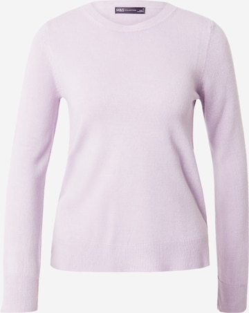 Pullover di Marks & Spencer in lilla: frontale